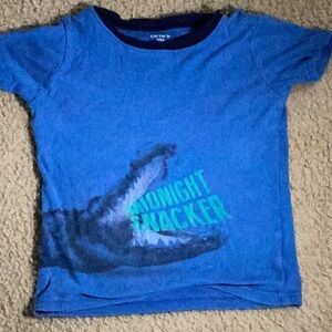 Carter's Midnight Blue Crocodile Tee